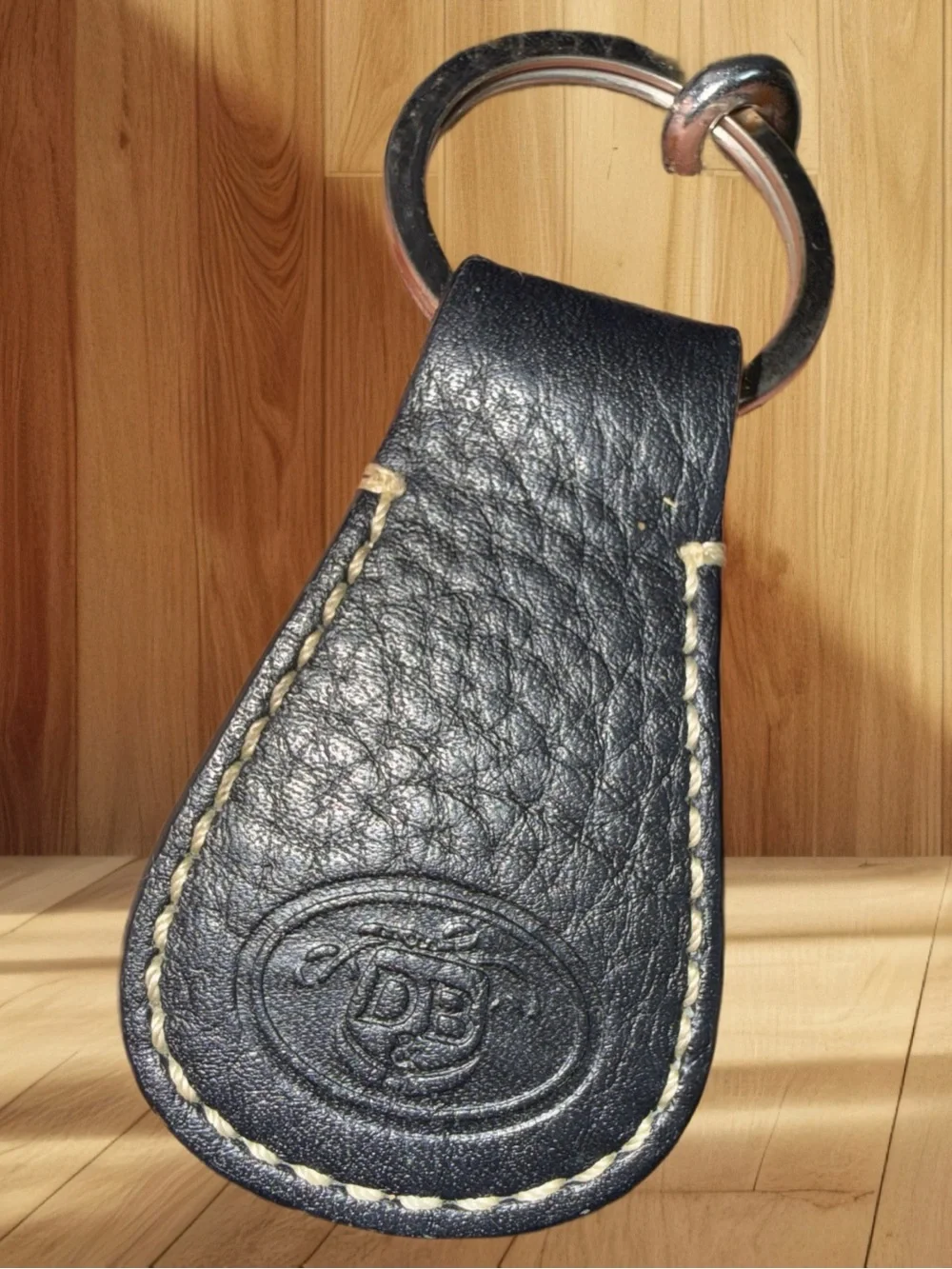 Dooney & Bourke Dillen Double Pocket Satchel Black Pebbled Leather